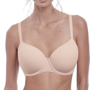 Fantasie AURA Molded Bra Size 38DDD Neutral Nude Beige Underwire FL2321NAE NEW